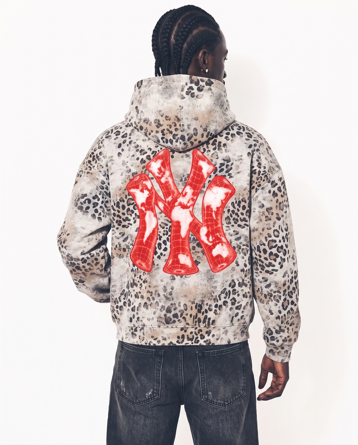 NY LEOPARD ZIPUP